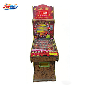 Joyplay Machine de <span class=keywords><strong>flipper</strong></span> à monnayeur en bois, machine de jeu d'arcade, 6 ou 5 balles, bon prix - Product Image 1