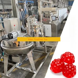 Adan Fabricant BBT Nouvelle machine de traitement d'ours gommeux PLC Petite ligne de production de dépôt de bonbons entièrement automatique - Product Image 2