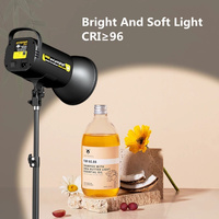 Lampe Vidéo LED 300W 5700K, Éclairage Continu Dimmable pour Studio Photo, Lumière du Jour pour Vidéo YouTube, Live et Lumière d'Appoint