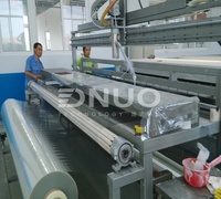 Machine de fabrication de panneaux sandwich en fibre de verre FRP pour panneaux muraux de maison préfabriqués pour dortoir temporaire