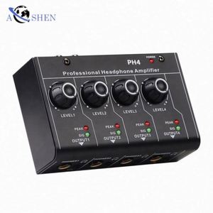 Amplificador de Sonido Portátil Factory Pro PH4 de 4 Vías para Auriculares, Monitor de Audio, Amplificador de Auriculares, Altavoz Maestro - Product Image 2