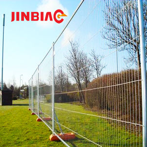 AU Foshan utilisé des panneaux de clôture en acier temporaires robustes en forme de trou de diamant support d'utilisation de fil disponible - Product Image 2