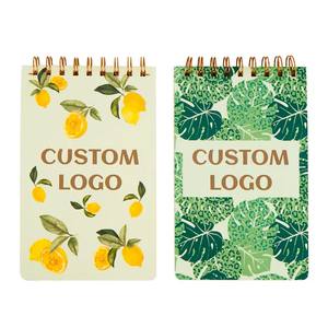 La fabbricazione di Logo personalizzato stampato per fare la lista <span class=keywords><strong>piccolo</strong></span> blocco Note taccuino bianco Mini <span class=keywords><strong>libro</strong></span> rilegato a spirale - Product Image 1