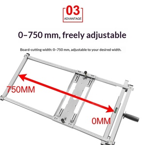 Taşınabilir Testere Çok Fonksiyonlu Ağaç İşleme Aksesuarı Kesme Kılavuz Tahtaları DIY Yükseltme Kompakt Kesiciler Yüksek Hassasiyetli Taban Plakası - Product Image 4