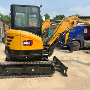 Excavadora SANY de 3.5 toneladas, modelos SY35U, SY26U, SY50U, SY16C, SY18C. Mini excavadora nueva, excavadora de cadenas, mini excavadora en stock para la venta. - Product Image 1