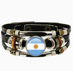 Pulsera Decorativa Personalizada con la Bandera de Canadá para el Día del Partido de Fútbol 2026, Cordón para la Muñeca, Ideal para Fiestas y Celebraciones - Product Image 2
