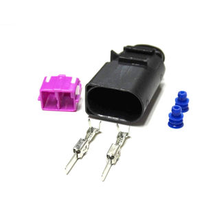 2-Pins Verzegelde Connector 8d0 973 822 Voor Vw Audi 8d0973822 1j0973722 - Product Image 2