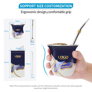 <span class=keywords><strong>Mateina</strong></span> de Acero Inoxidable con Retención Térmica, Libre de BPA, para Aumentar la Energía, para Beber Diariamente en Casa o al Aire Libre, Ideal para Regalo - Product Image 3