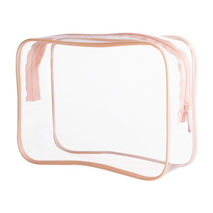 PVC trong suốt Du Lịch tổ chức Lưu trữ Pouch rõ ràng trang điểm & mỹ phẩm Túi với dây kéo đóng cửa vẻ đẹp trường hợp đồ dùng cá nhân rửa Túi - Product Image 4