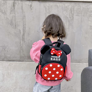 Mochilas de dibujos animados bonitos de alta capacidad de <span class=keywords><strong>Minnie</strong></span> Mickey, mochilas escolares impermeables de nailon, bolso de <span class=keywords><strong>viaje</strong></span> de moda, bolsos de hombro para niños - Product Image 5
