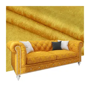 OKL23122 Plain 100% Polyester Mehrfarbig geprägtes Holland Velvet Dyed Sofa Velvet Fabric