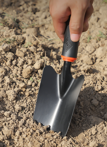 Truelle de jardin noire ergonomique de bonne qualité avec poignée confortable pour la plantation et le creusement - Product Image 5