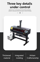 Ledio 980LASER PRO S+ Cortadora y Grabadora Láser CO2 de 50W con Enfriamiento por Agua para Vinilos de Transferencia Térmica de Alta Precisión