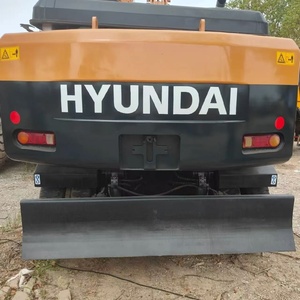 Excavatrice sur pneus Hyundai 150W-9 de 1 tonne, d'origine, avec moteur, boîte de vitesses, pompe à engrenages, d'occasion en Corée, à vendre - Product Image 4