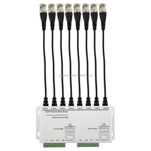 Monitoraggio passivo AHD/CVI/TVI cavo coassiale a doppino intrecciato trasmettitore Video BalUN a 8 canali a 4 canali cavo Balunka Video <span class=keywords><strong>termi</strong></span> - Product Image 1