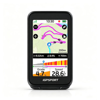Komputer Sepeda BiNavi Air GPS, Layar Sentuh Warna 3.0 Inci, Speedometer Bersepeda, GNSS Dual-band L1+L5 untuk Sepeda Jalan Raya dan MTB