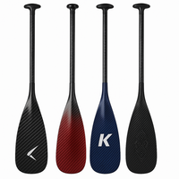 Pagaie de surf réglable légère haute performance en fibre de carbone poignée en T ergonomique pour OEM ODM Ocean Waters Adventures