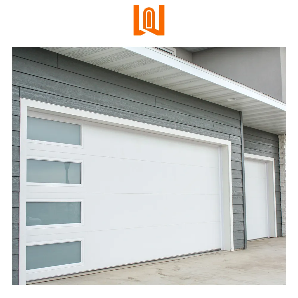 WANJIA Villa esterno cortile isolato automatico porta Garage in alluminio porte Garage