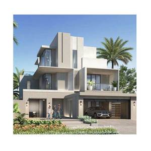 บ้านวิลล่าโครงเหล็กสำเร็จรูปหรูหรา Deep Blue Smart House พร้อมมาตรฐาน AS/NZS, ICC-ES, EN1090 บ้านวิลล่า 4 ห้องนอน-F2 โครงเหล็ก - Product Image 1