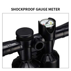 Pompe à main SUP haute pression à double <span class=keywords><strong>action</strong></span> pour planche à pagaie <span class=keywords><strong>gonflable</strong></span> de kayak en plastique durable - Product Image 5