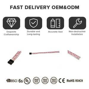 Nouveau faisceau de câblage pour capteur de tension de batterie haute tension pour véhicules électriques, avec connecteurs à sertir et gaine en nylon, pour moto et automobile - Product Image 4