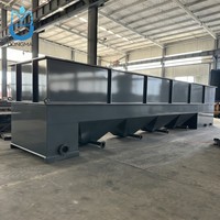 Épurateur à plaques lamellaires personnalisé avec élimination automatique des boues pour le traitement des eaux usées industrielles STP WWTP