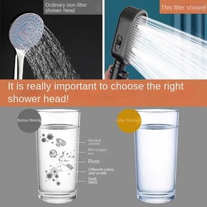 Nouveau design économiseur <span class=keywords><strong>d</strong></span>'<span class=keywords><strong>eau</strong></span> bain de filtre à main haute pression éliminant le filtre à chlore <span class=keywords><strong>d</strong></span>ébit <span class=keywords><strong>d</strong></span>étachable pommeaux de <span class=keywords><strong>douche</strong></span> ABS réglables - Product Image 6