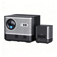 Proyektor Ultra Short Throw 4K UHD Smart TV Home Cinema Proyeksi Layar Besar untuk Ruang Tamu