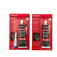85g noir gris RTV Silicone mastic joint fabricant colle forte liaison adhésif et tube de mastic