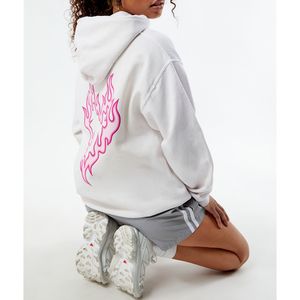 Sweats à capuche pour femmes surdimensionnés à épaules tombantes Design élégant chaud et élégant - Product Image 2