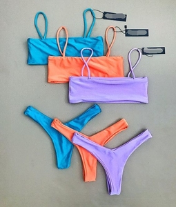 2025 nuovo Design Sexy due pezzi Micro Bikini personalizzato OEM Mini <span class=keywords><strong>costumi</strong></span> <span class=keywords><strong>da</strong></span> <span class=keywords><strong>bagno</strong></span> per Beachwear in vendita - Product Image 3