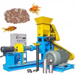 Tolcat fish Feed Pellet Making Machine Price Floating Fish Feed Extruder Machine