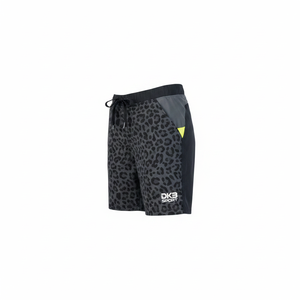 Shorts Casual e Yoga donna RIGOSIO con Logo personalizzato in cotone poliestere XS con chiusura a coulisse con motivo leopardato - Product Image 2