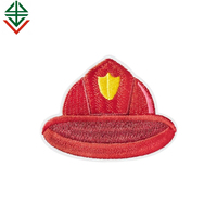 Échantillon gratuit pompier fer sur patchs appliques brodées pompier pompier jeu de rôle costume