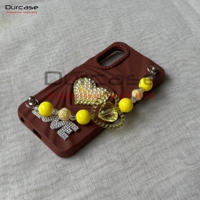 Offre Spéciale nouveau 3D mignon diamant étincelant rides coeur amour coque de téléphone souple corde suspendue pour Infinix Smart9 HOT40 HOT30 HOT50