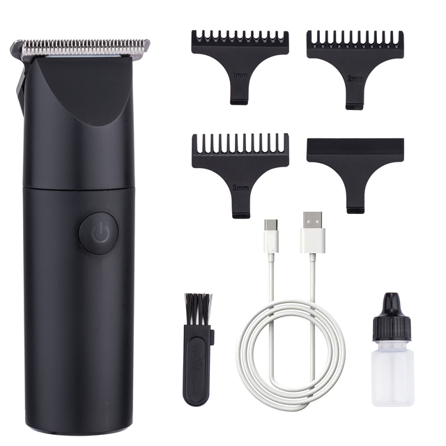 Professional Cordless Portable Rechargeable Cutter Hair Trimmer Men Body Hair and Beard  Electric Hair Clipper Trimmer