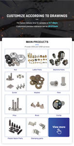 Juego de tornillos sin cabeza hexagonal de acero inoxidable 304/316, punta de nailon suave de PTFE estilo cabeza ovalada para plástico de aluminio y titanio - Product Image 6