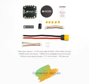 Vente en gros T-MOTOR Velox V50A 4-en-1 Stable T4 02 3S 4S 5S 6S 12V 24V ESC pour Quadricoptère UAV Course Drone - Product Image 6