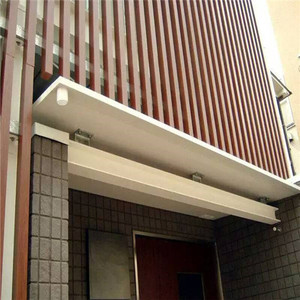 Impression par transfert de grain de bois, placage en aluminium, décoration architecturale, plaque en alliage d'aluminium, traitement graphique - Product Image 2