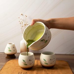 Marce Perfect Bamboo Matcha Whisk Set 7PC Cream Tea Incluye Matcha Bowl con Spout Sifter Holder Scoop-para juegos de café y té - Product Image 6