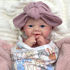 Muñeca Bebé Reborn de Silicona con <span class=keywords><strong>Boca</strong></span> Abierta y Rasgos Faciales Ultra Realistas, Modelado 3D, Muñeca Recién Nacida para Artistas y Coleccionistas - Product Image 2
