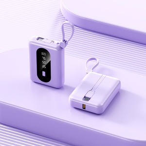 Mini Banco de Energía Portátil de 10000mAh con Pantalla LED, Puerto de Carga USB de 10W, Universal para Teléfonos Inteligentes - Product Image 3
