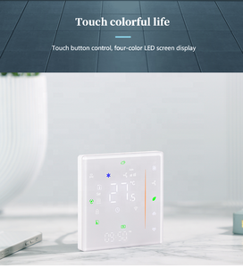 Beca BAC-006 cuộn dây quạt nhà tuya thông minh lập trình phòng HVAC ZigBee tổ wifi thông minh Lora nhiệt - Product Image 6