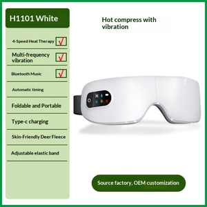 Masajeador de Ojos Inteligente Transfronterizo con Compresión Caliente, Presión de Aire y Vibración, Hidratante, Recargable, Ligero (0.5kg) para la Salud Ocular - Product Image 2