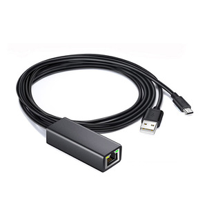 อีเธอร์เน็ตทีวีติดไฟอะแดปเตอร์เครือข่ายไมโคร USB เพื่อ <span class=keywords><strong>RJ45</strong></span> - Product Image 1
