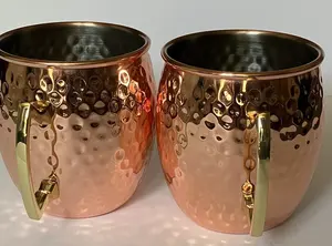 Tazas de mula de cobre con logotipo personalizado de calidad de exportación para regalos, bodas y eventos promocionales disponibles a precio de exportación - Product Image 6