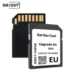 SMIOST GPS 카드 자동차 네비게이션 CID 자동차지도 카트 SD 16GB 탐색 스즈키 SLDA Baleno Swift Ignis 유럽