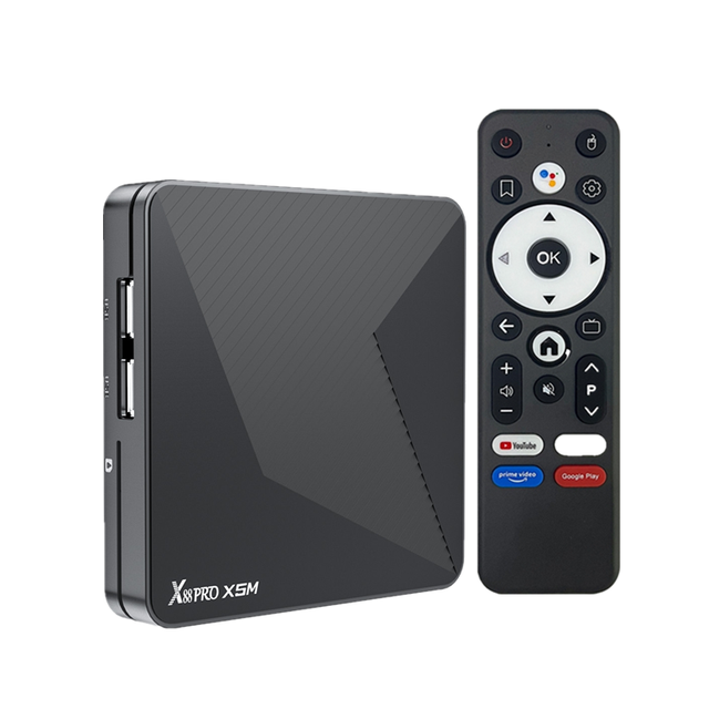 2025 X88 PRO X5M Amlogic S905X5M Android 14 AI Tv Box 2gb Ram 16gb Rom 2.4G 5G Dual Wifi TVBOX 4k Smart Android Box Set-Top Box