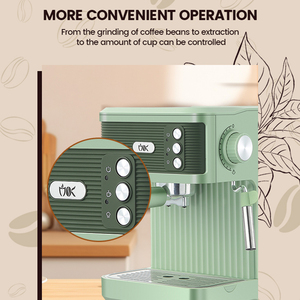 Cafetera Espresso Automática Profesional PANCERKA con Carcasa de Acero Inoxidable para Hoteles y Hogares - Product Image 5