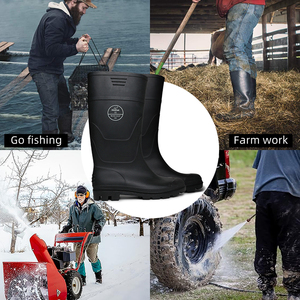 Vaultex di alta qualità anti-slip stivali da pioggia da uomo giardino scarpe da pioggia alte da giardino da lavoro all'aperto scarpe da pioggia per uomo